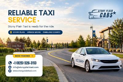 Stony Plain Taxi Service for Work, Shopping, and Appointments